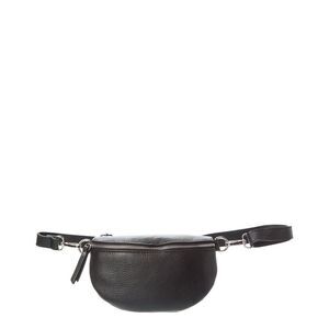 Italian Leather Pouch, Black